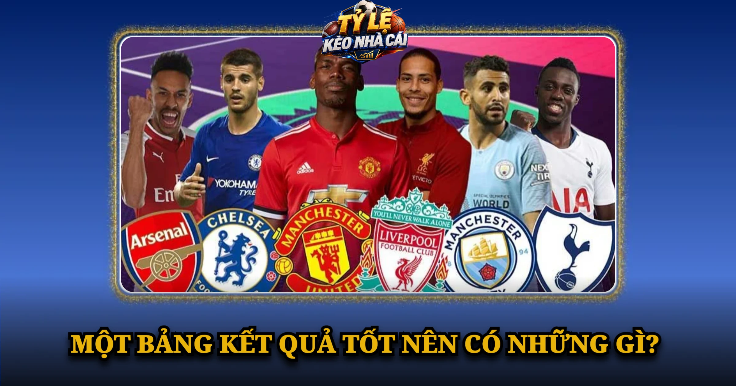 Kết Quả Bóng Đá Hôm Nay – Cập Nhật Tỷ Số Nhanh, Chính Xác 2 Một bảng kết quả tốt nên có những gì?